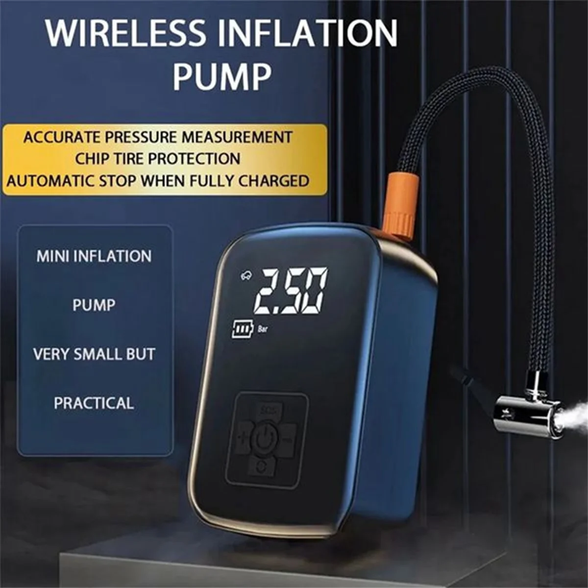 Smart Portable Tire Inflator
