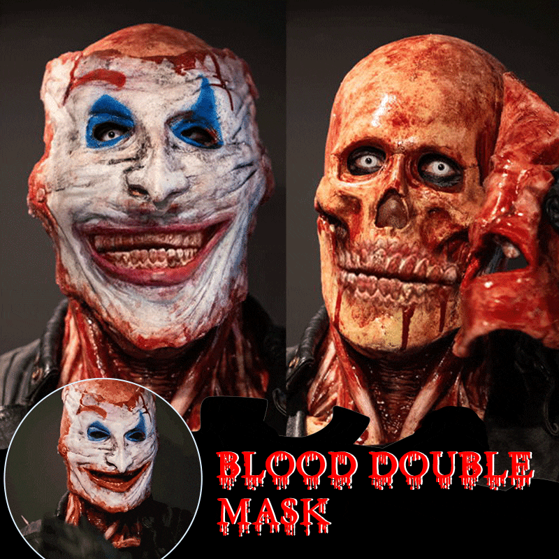Spooky Double-Layer Horror Mask