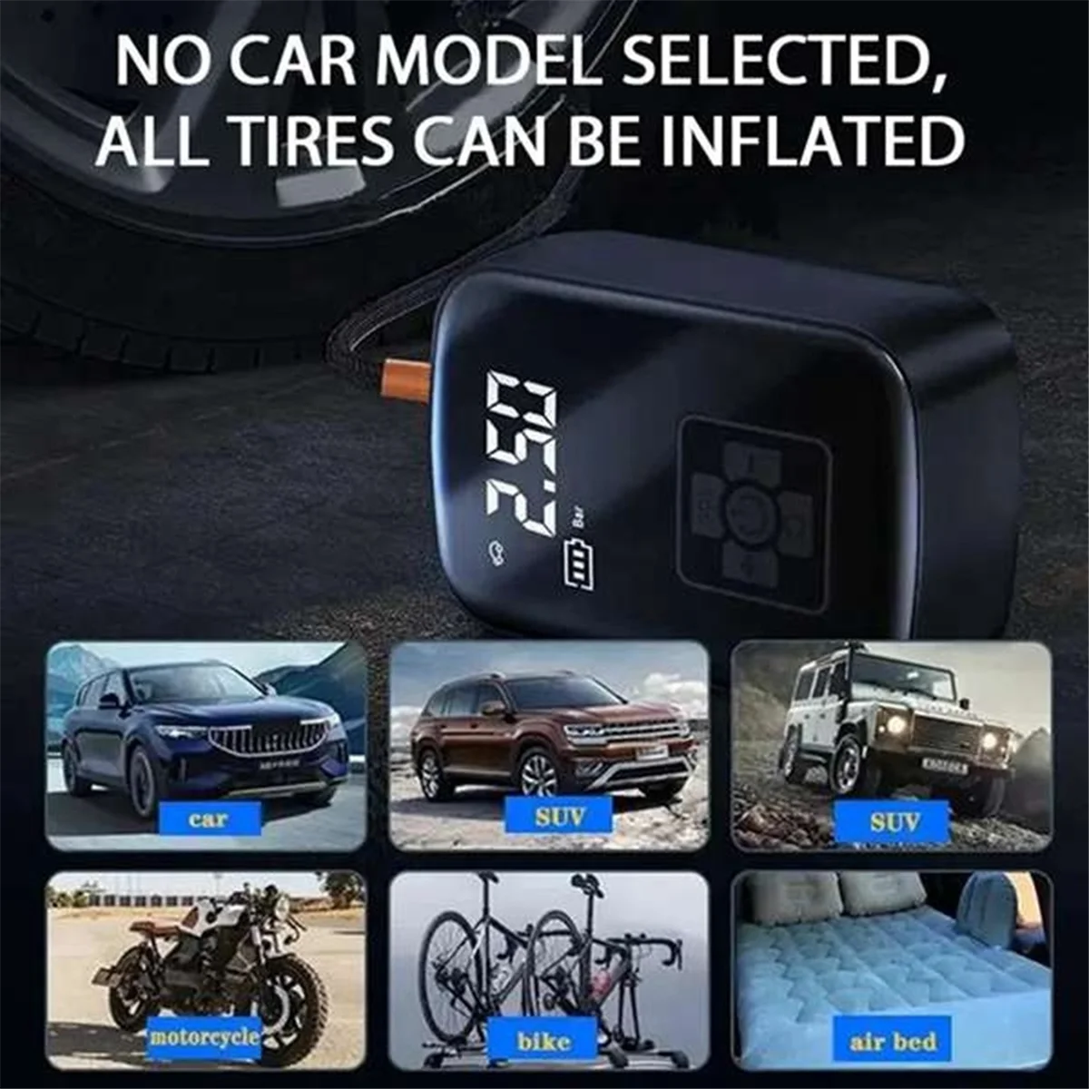 Smart Portable Tire Inflator