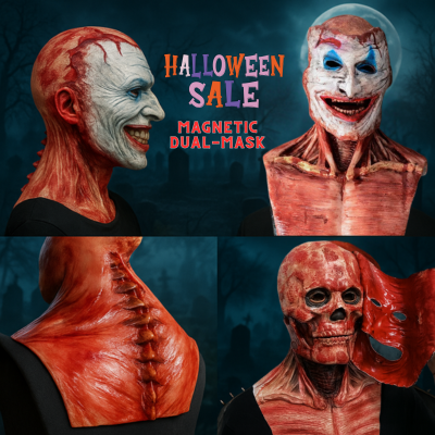 Spooky Double-Layer Horror Mask