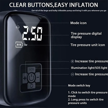 Smart Portable Tire Inflator