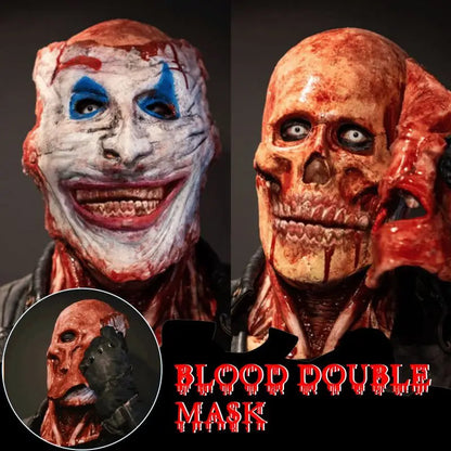 Spooky Double-Layer Horror Mask
